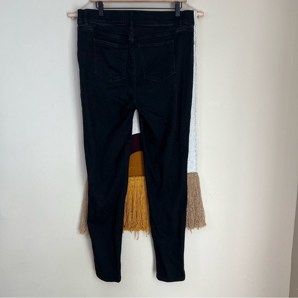 SPANX ANKLE BLACK SKINNY JEANS SIZE XLARGE - Picture 5 of 5